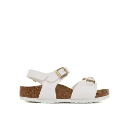 Birkenstock Сандали Rio Flowers As Kids 1029561 S Бял