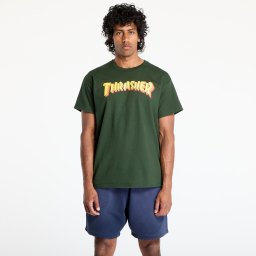 Тениска Thrasher Stacked T-Shirt Forest Green S