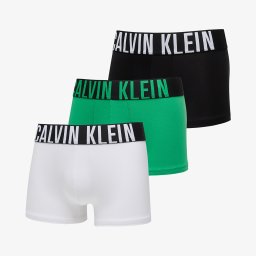 Боксерки Calvin Klein Intense Power Cotton Stretch Trunk 3-Pack White/ Black/ Blossom Green L