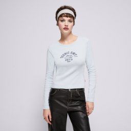 Levi's Тениска Graphic Ls Rickie Tee Blues