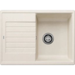 BLANCO ZIA 45 S Compact Меко бял Мивка за вграждане