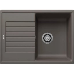 BLANCO ZIA 45 S Compact вулканично сив мивка за вграждане