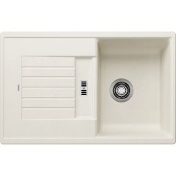BLANCO ZIA 45 S Меко бял мивка за вграждане