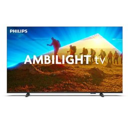 Philips 55PUS8009/12, 55" 4K UHD LED, 3840x2160, DVB-T/T2/T2-HD/C/S/S2, 60Hz, Ambilight 3, Pixel Precise UHD, HDR+, Titan OS, Dolby Atmos, VRR, 3*HDMI, 2*USB, 802.11n, 20W RMS, Black
