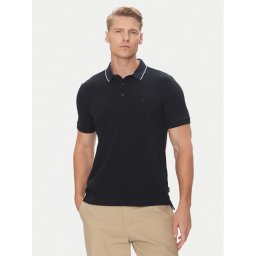 Pierre Cardin Тениска с яка и копчета C5 21374.2112 Тъмносин Regular Fit