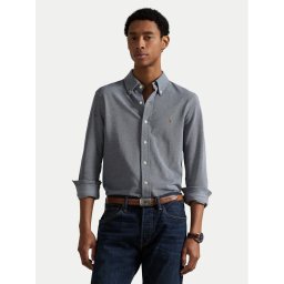 Polo Ralph Lauren Риза 710979488002 Тъмносин Regular Fit