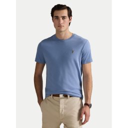 Polo Ralph Lauren Тишърт 710740727095 Син Custom Slim Fit
