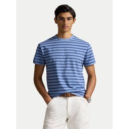 Polo Ralph Lauren Тишърт 710938134009 Син Custom Slim Fit