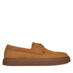 Обувки Calvin Klein Hybrid Lace Up Boat Nu HM0HM01892 Кафяв