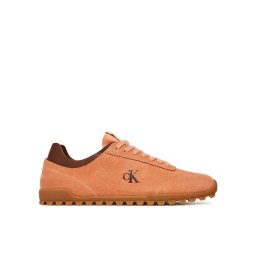 Calvin Klein Jeans Сникърси Low Profile Runner Mg Sue YW0YW01898 Оранжев