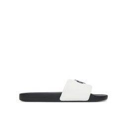 Calvin Klein Jeans Чехли Slide Jelly Mono Pu YM0YM01281 Бял