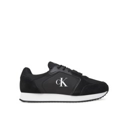 Calvin Klein Jeans Сникърси Retro Runner Sock Lace Up Ny-Su YM0YM01326 Черен