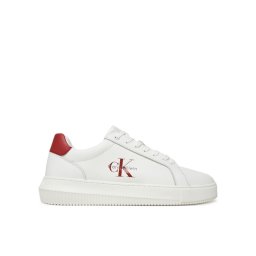 Calvin Klein Jeans Сникърси Chunky Cupsole Monologo YM0YM01317 Бял