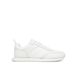 Calvin Klein Сникърси Low Prof Runn Laceup Tape HM0HM01897 Бял