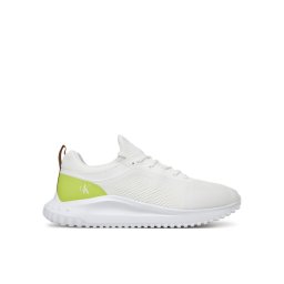Calvin Klein Jeans Сникърси Eva Runner Tech Knit YM0YM01293 Бял