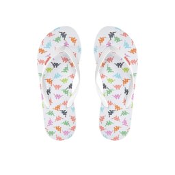 Kappa Джапанки 351C22W White - Pink Coral - Pink Fuchsia Цветен