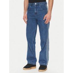 adidas Дънки adicolor Denim Firebird JC6234 Син Straight Fit
