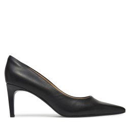 Обувки на ток Calvin Klein Pump 70 Pointy Hw Bar Lth HW0HW02561 Черен