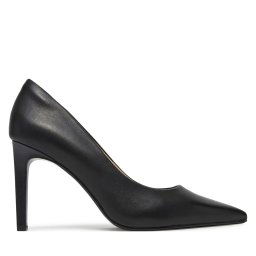 Обувки на ток Calvin Klein Pump 90 Pointy Hw Bar Lth HW0HW02527 Черен