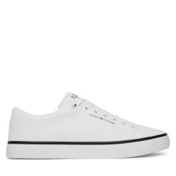 Гуменки Tommy Hilfiger Hi Vulc Core Low Ii Mesh FM0FM05513 Бял