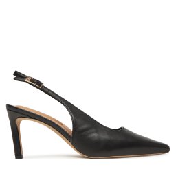 Обувки на ток Tommy Hilfiger Squared Toe FW0FW08636 Черен