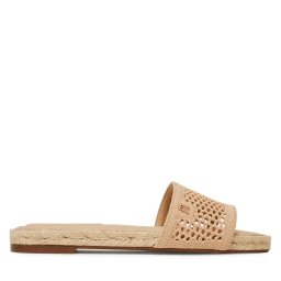 Еспадрили Tommy Hilfiger Knit Mesh Espadrille Flat Sandal FW0FW08744 Бежов