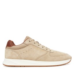 Сникърси Tommy Hilfiger Premium Suede Hybrid FM0FM05690 Бежов
