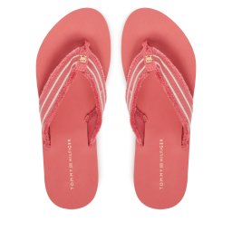 Джапанки Tommy Hilfiger TH Webbing Beach Sandal FW0FW08739 Коралов