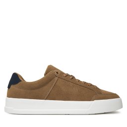 Сникърси Tommy Hilfiger Th Court Summer Suede FM0FM05517 Кафяв
