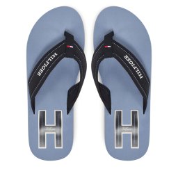 Джапанки Tommy Hilfiger Hilfiger H Padded Beach Sandal FM0FM05536 Тъмносин