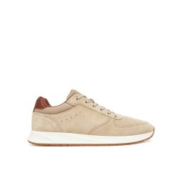 Tommy Hilfiger Сникърси Premium Suede Hybrid FM0FM05690 Бежов