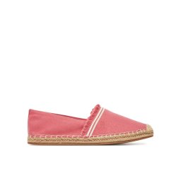 Tommy Hilfiger Еспадрили Fringe Canvas Closed Espadrille FW0FW08881 Розов