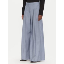 BOSS Панталони тип палацо Tetosa1 50545699 Син Wide Leg