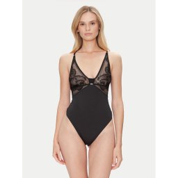 BOSS Боди Peony Lace 50545017 Черен