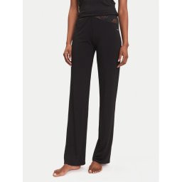 BOSS Долнище на пижама Peony 50545596 Черен Relaxed Fit