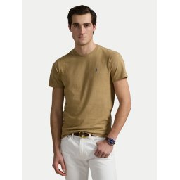 Polo Ralph Lauren Тишърт 710671438429 Бежов Custom Slim Fit