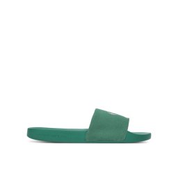 Calvin Klein Jeans Чехли Slide Monologo Cv YM0YM01367 Зелен