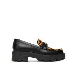 Guess лоуфъри с дебела подметка FLTYK2 LEP14 Черен