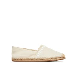 Tommy Hilfiger Еспадрили Fringe Canvas Closed Espadrille FW0FW08881 Бежов