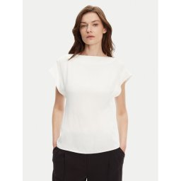 BOSS Блуза Bavati 50541815 Екрю Regular Fit