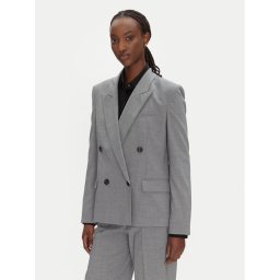 BOSS Сако Jaleto9 50543302 Сив Slim Fit