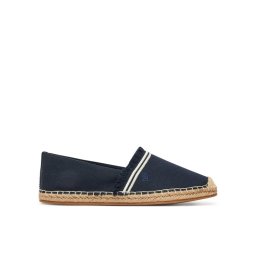 Tommy Hilfiger Еспадрили Fringe Canvas Closed Espadrille FW0FW08881 Тъмносин