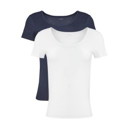 HUGO Комплект тениски Twin 50545688 Бял Regular Fit