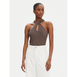 Guess Блуза W5YR39 Z24F0 Сив Regular Fit