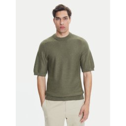 BOSS Тишърт Kencel 50545678 Зелен Regular Fit