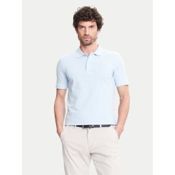 Pierre Cardin Тениска с яка и копчета C5 21354.2110 Светлосиньо Regular Fit