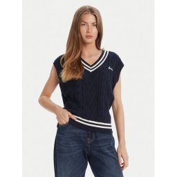 Guess Пуловер V5GR00 Z3FB1 Тъмносин Classic Fit