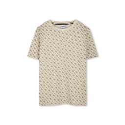 BOSS Тишърт J52047 S Бежов Slim Fit