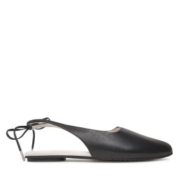 Балеринки Calvin Klein Ballerina Sling Back Lth HW0HW02655 Черен