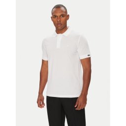 Pierre Cardin Тениска с яка и копчета C5 21344.2144 Бял Regular Fit